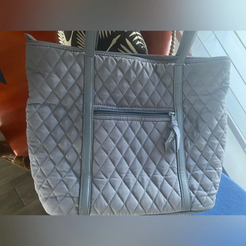Vera Bradley Charcoal Quilted Tote
